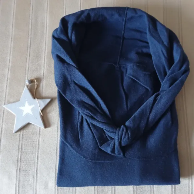 Maglioncino donna scollo scialle lana/cashmere S