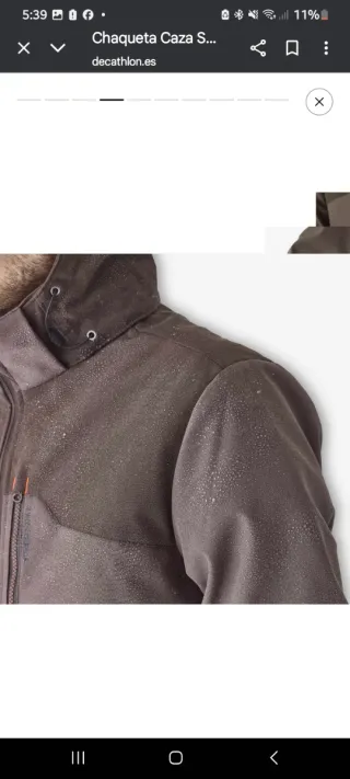 Conjunto Caza Solognac 500 Softshell