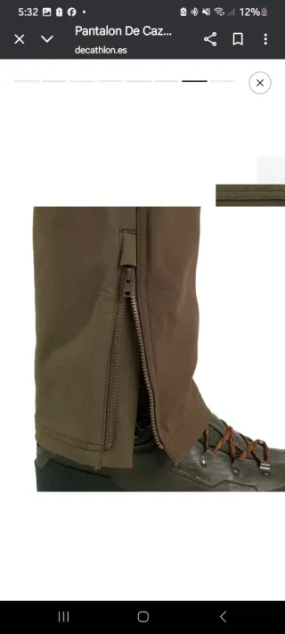 Conjunto Caza Solognac 500 Softshell