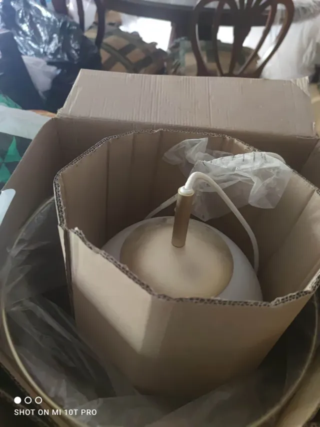 Lámpara colgante Inspire Celeste