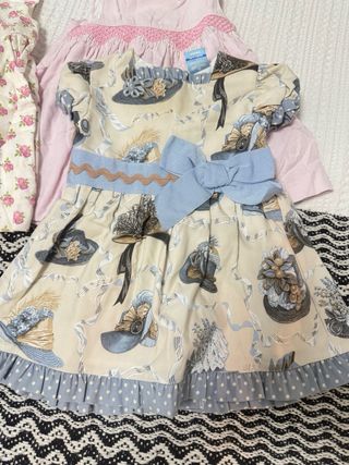 Lote vestidos niña 6-12 meses muy chula
