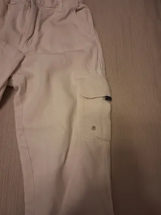 Pantaloni Zara Bambino Beige Cargo 4/5 anni 110 cm