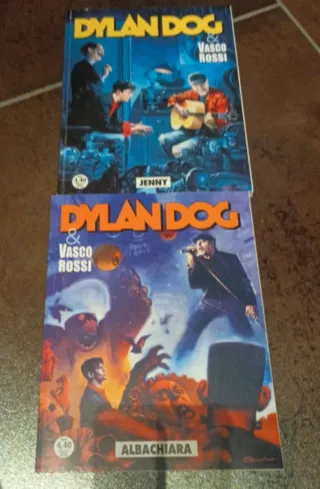 2 Dylan Dog & Vasco Rossi fumetti