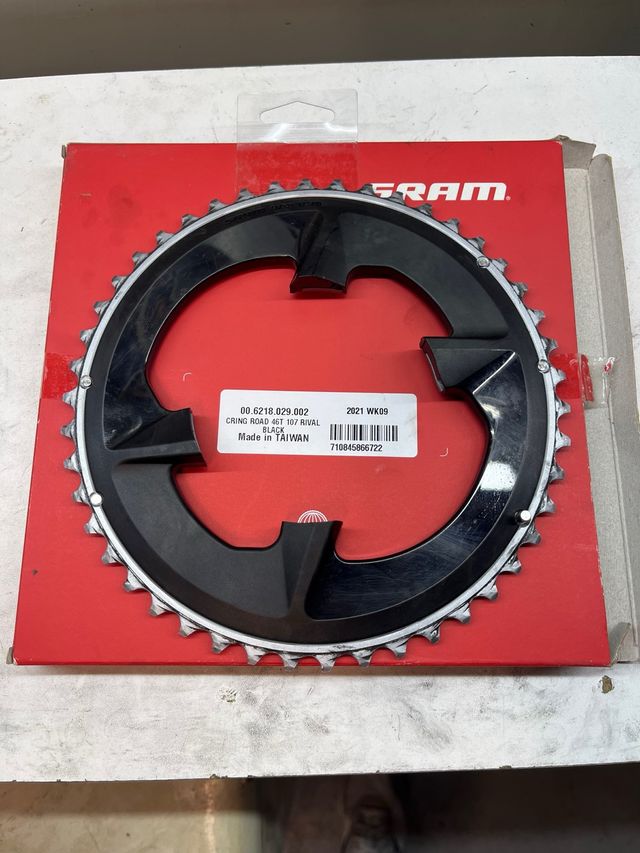Piastra SRAM Rival 46T Nero