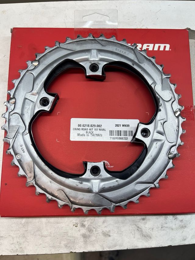 Piastra SRAM Rival 46T Nero