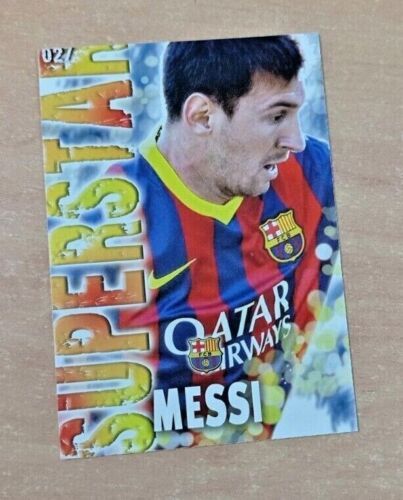 2014 - CARD DE MESSI MUNDICROMO FCB SUPERSTAR #027