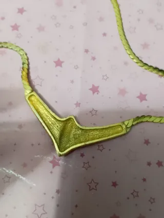 Collana vintage oro e nero