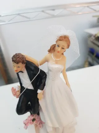 Figuras Novios Tarta LOVE