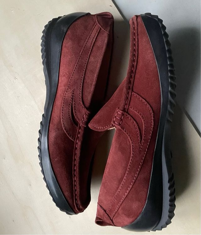 Mocassins de napa Superga tamanho 38 Bordeaux