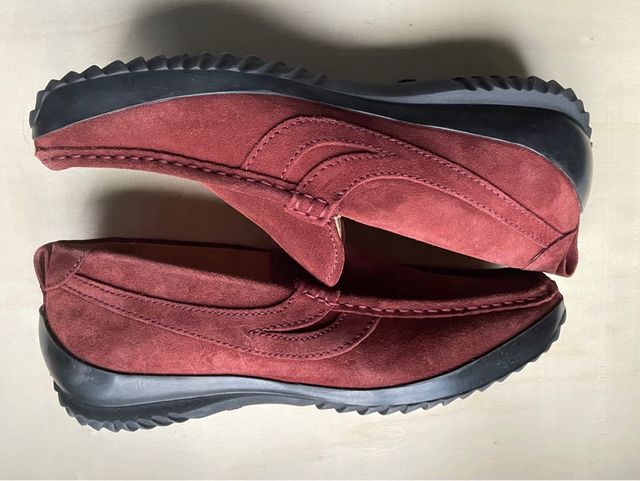 Mocassins de napa Superga tamanho 38 Bordeaux