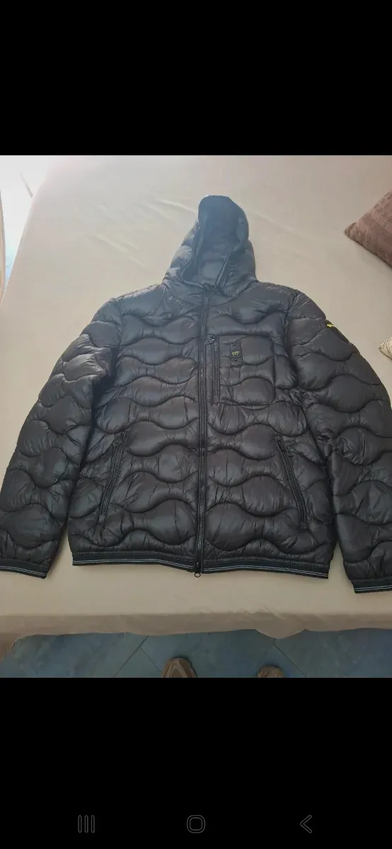 Piumino uomo nero Blauer taglia XL