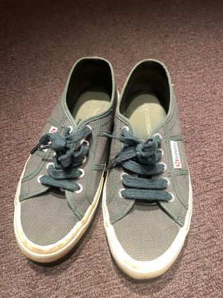 Zapatillas Superga T.37 Verde