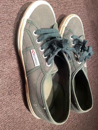 Zapatillas Superga T.37 Verde