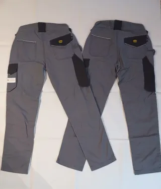 2 Pantaloni da lavoro Diadora grigi