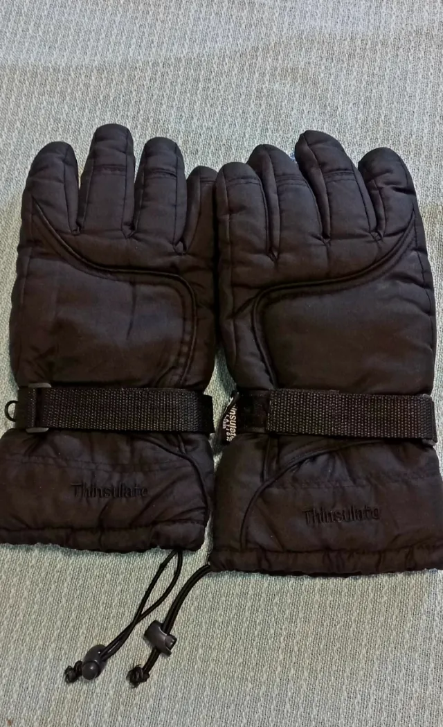 Guantes de Nieve Thinsulate Negros