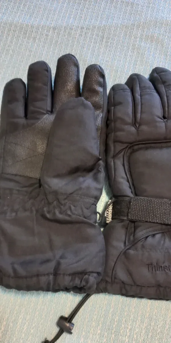 Guantes de Nieve Thinsulate Negros