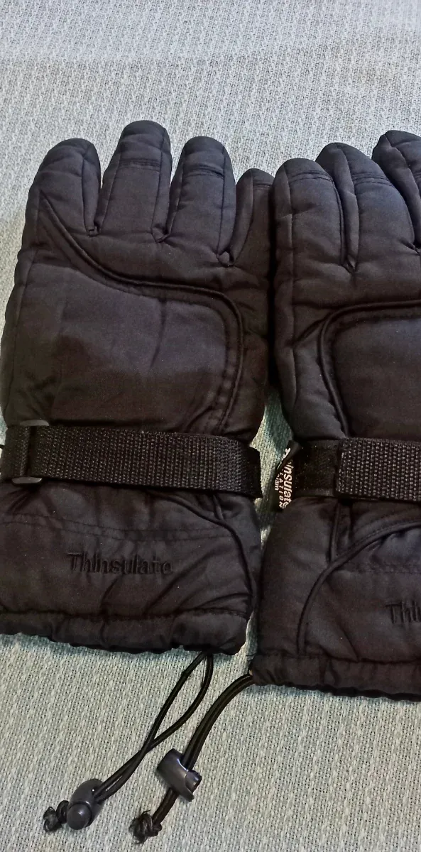 Guantes de Nieve Thinsulate Negros