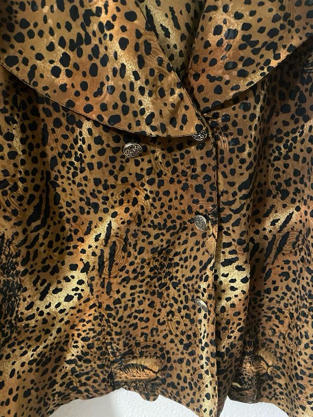 Set Gonna e Blusa con Stampa Animalier