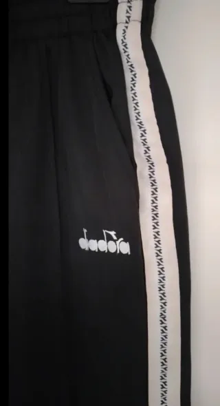 Pantaloni tuta Diadora neri