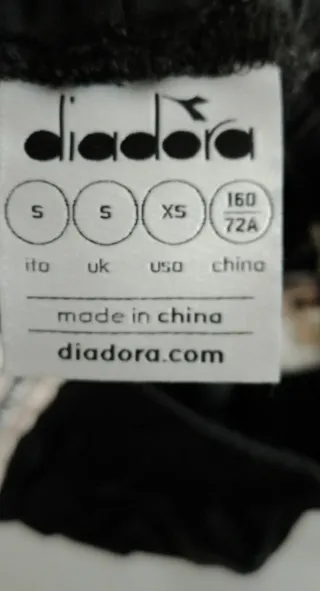 Pantaloni tuta Diadora neri