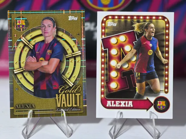 Lote 2 Alexia Putellas Vault + Name in Lights