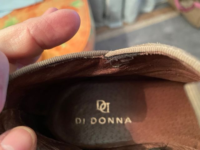 Botins de napa marrom tamanho 36