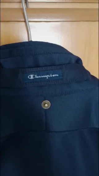 Giacca Champion Arancione Bianca Taglia L