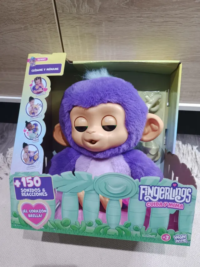 Fingerlings Cuida y Mima Mono Interactivo