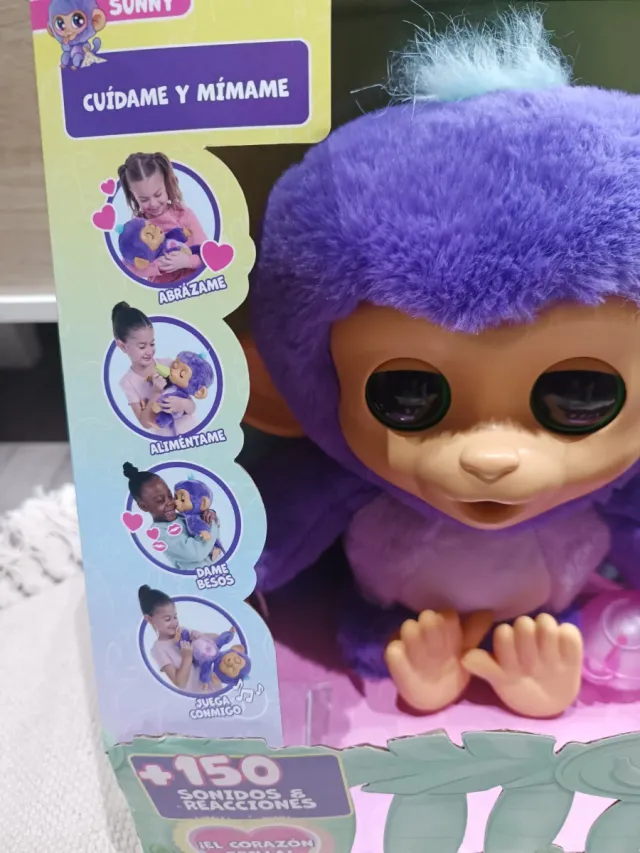 Fingerlings Cuida y Mima Mono Interactivo