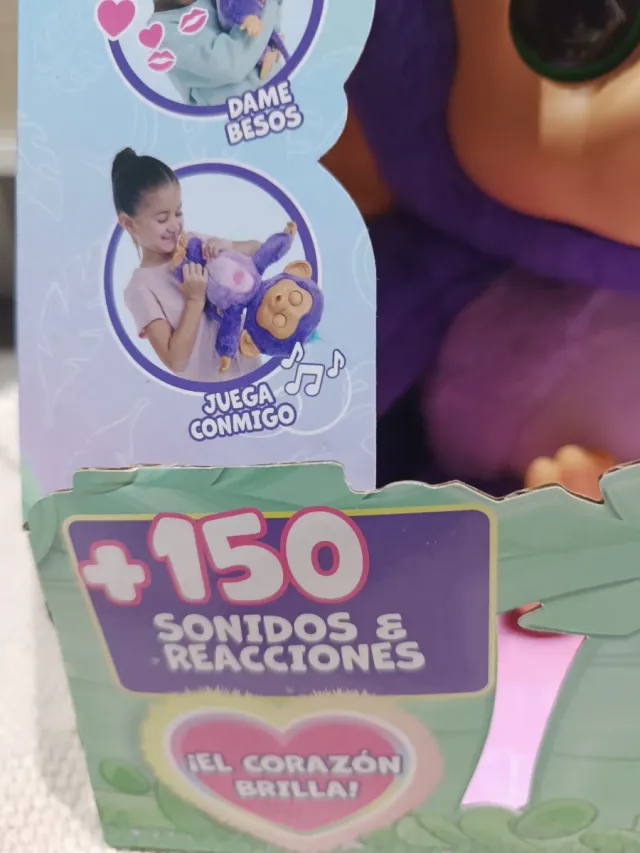Fingerlings Cuida y Mima Mono Interactivo