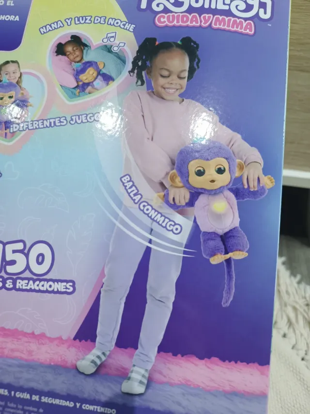 Fingerlings Cuida y Mima Mono Interactivo