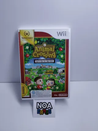 Animal Crossing: Let's Go to the City - Wii