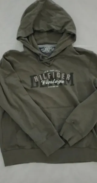 Felpa Tommy Hilfiger Verde Oliva