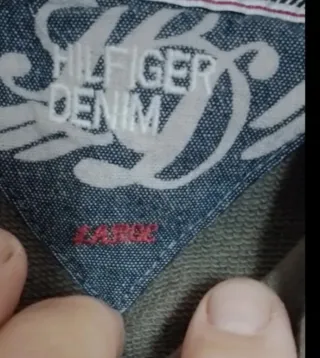 Felpa Tommy Hilfiger Verde Oliva