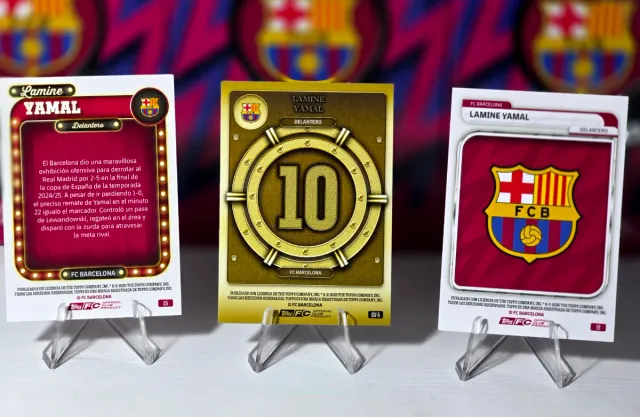 Lamine Yamal Topps Gold Vault FC Barcelona