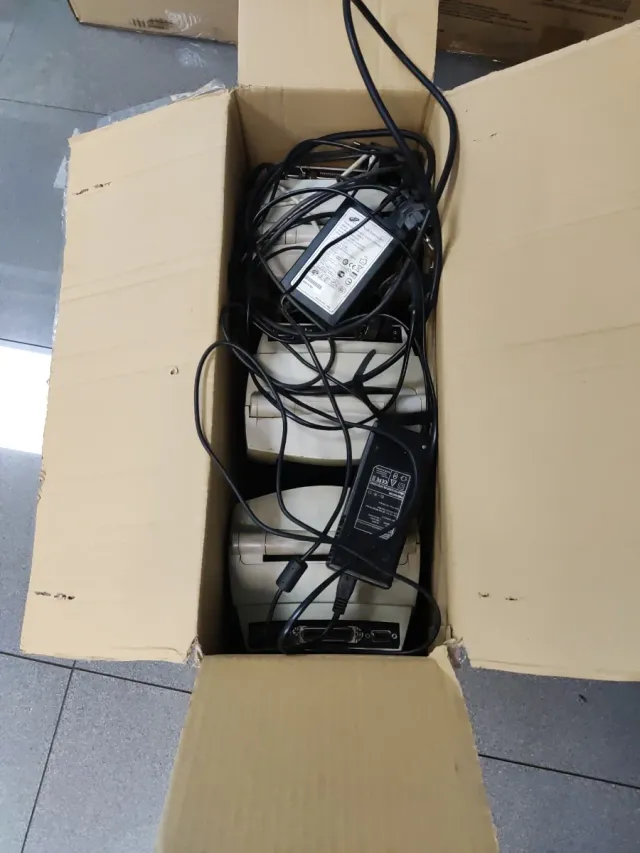 3 Impresoras Zebra Beige