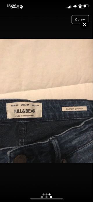 2 Pantalones vaqueros