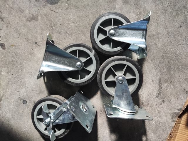 Meister Piattaforma di Carico Pieghevole, nero/Platea