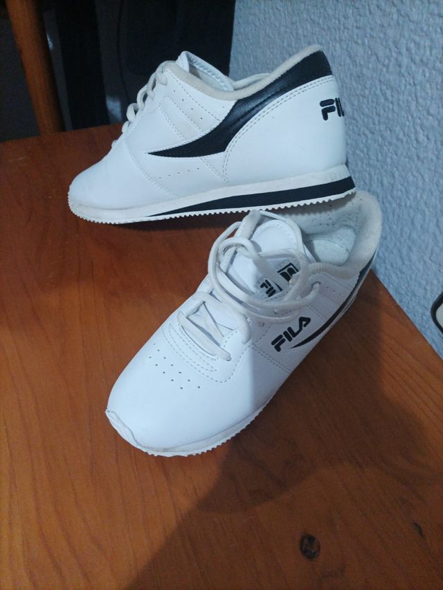 Zapatillas Fila Blancas Mujer