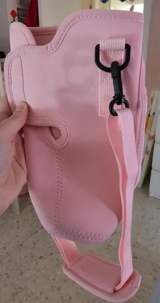 Bolso Bandolera Rosa para Stanley 40oz o similar