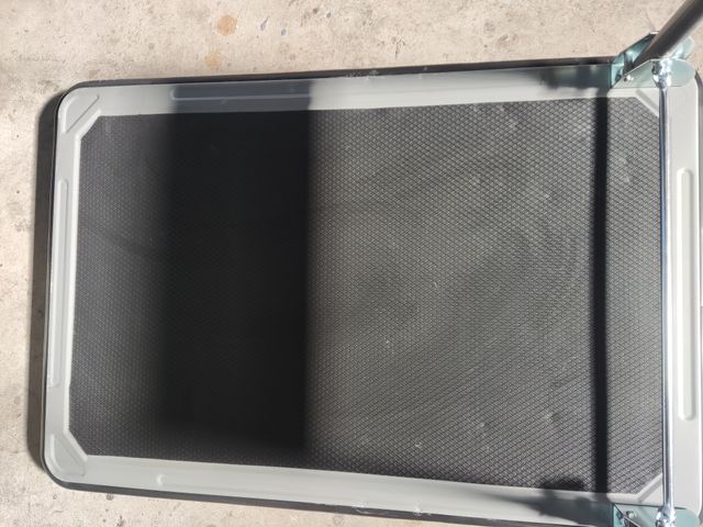 Plataforma de Carga Dobrável Meister, preto/Plata