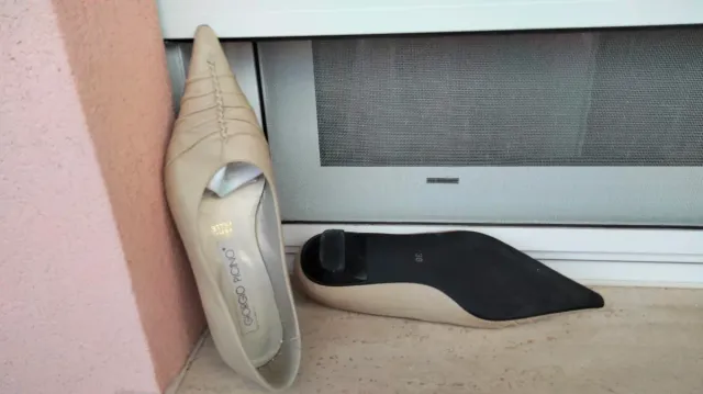 Scarpe donna Giorgio Picino pelle beige