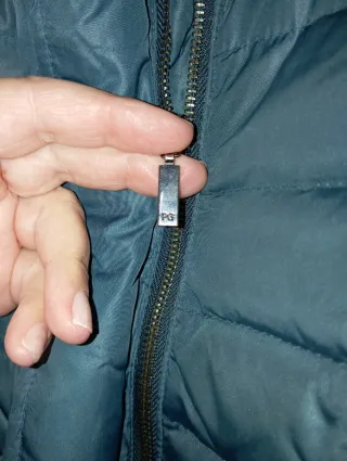 Chaqueta Purificación García plumífera verde