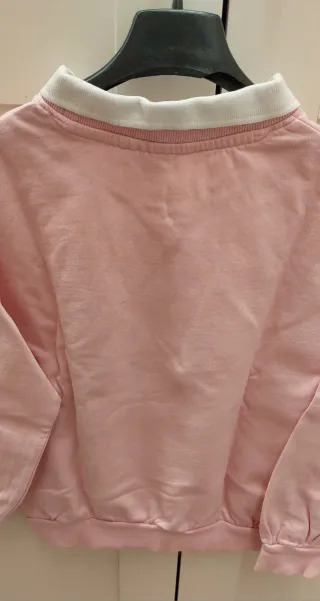 Felpa rosa Barbie bambina