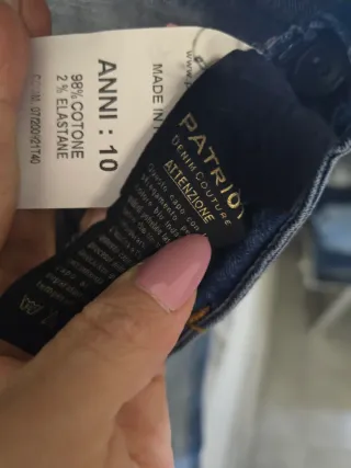 Jeans Patriot Denim Couture Bambino