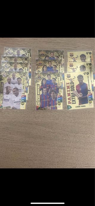 Colección Cromos Fútbol Special One Gold/Black