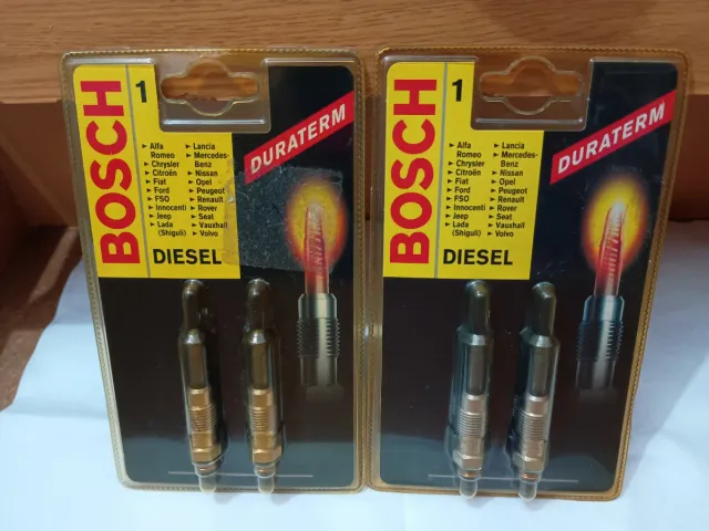 4 Bujías Calentador Bosch Diesel Nuevas