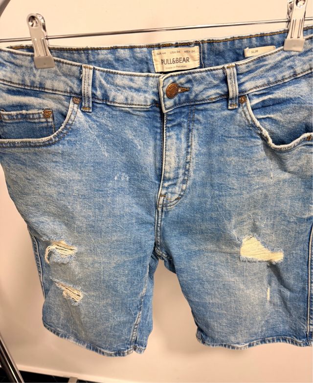 Vaqueros cortos Pull&Bear Talla 44