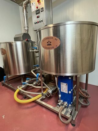 Equipo Cerveza Artesana Acero Inoxidable 250L real