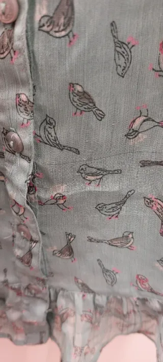 Camicetta Monsoon bambina fantasia uccelli